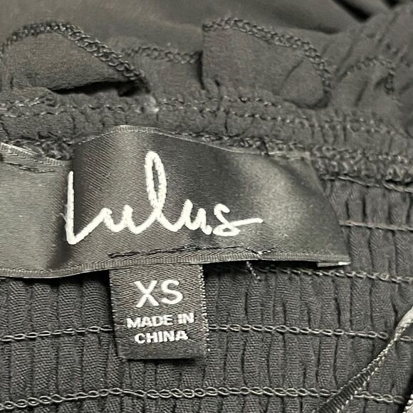 NWT LULUS Like a Fairy Tale Smocked Tie Dress XS - Picture 6 of 11